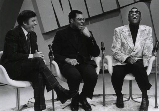 TV - Mike Douglas, James Earl Jones, Ray Charles - 19740204